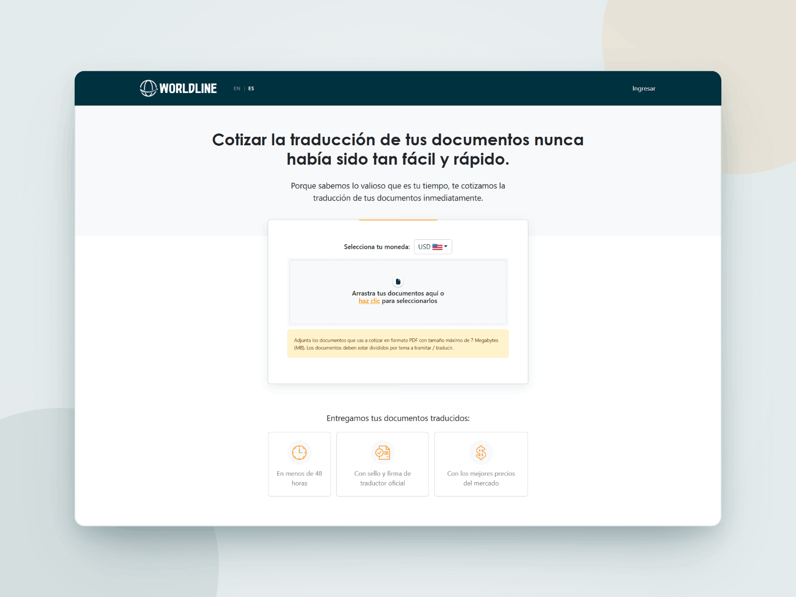 Traducciones Worldline